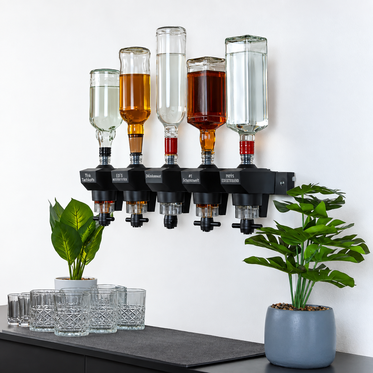 Drinkomat 3er Bundle inkl. Montageleiste & Zubehör